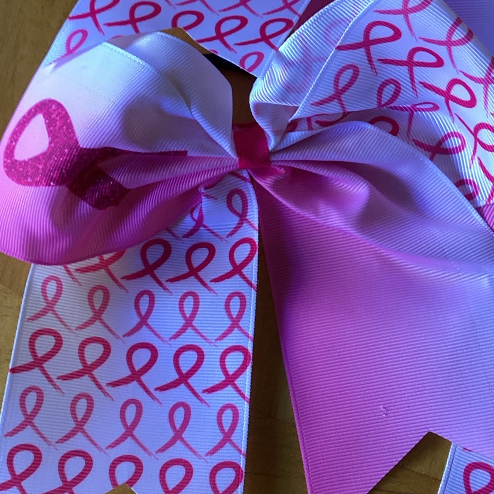 Pink Ribbon Hair Bows Set - Picture 3 of 5